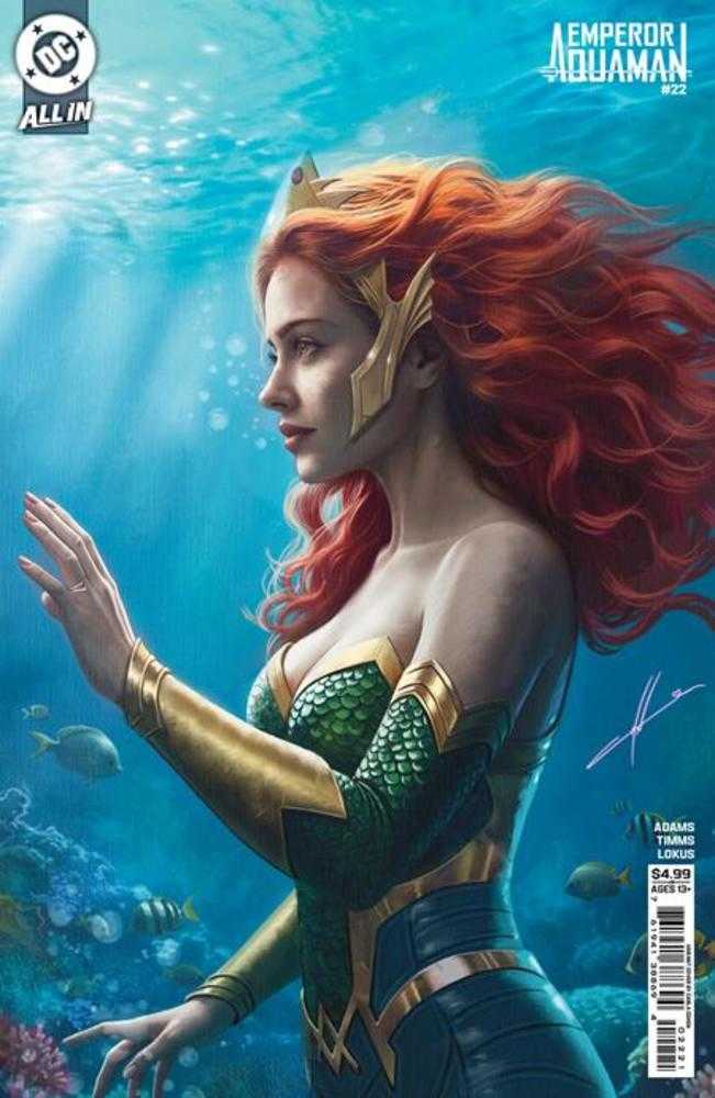 Emperor Aquaman #22 Cover B Carla Cohen Card Stock Variant