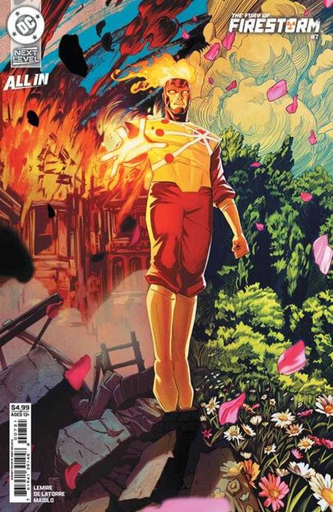 Fury Of Firestorm #7 (Of 8) Cover B Nimit Malavia Card Stock Variant