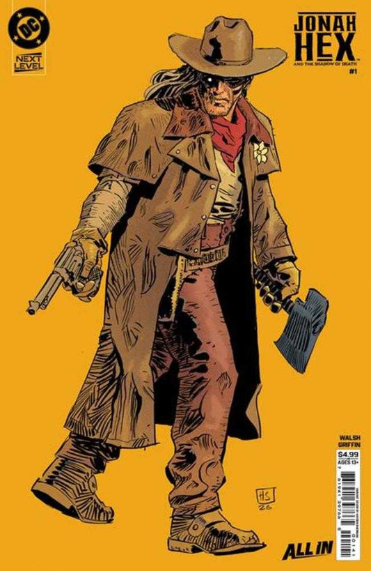 Jonah Hex And The Shadow Of Death #1 (Of 6) Cover D Hayden Sherman Next Level Card Stock Variant