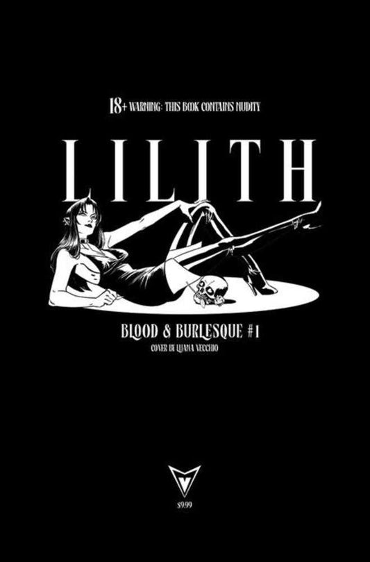 Lilith Blood And Burlesque #1 (Of 5) Cover G Luana Vecchio Nsfw Black Bag Variant (Mature)
