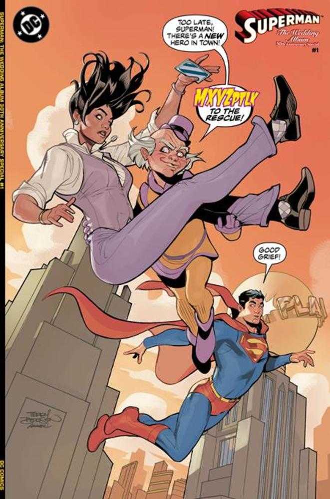 Superman The Wedding Album 30 Th Anniversary Special #1 (One Shot) Cover C Terry Dodson Card Stock Variant
