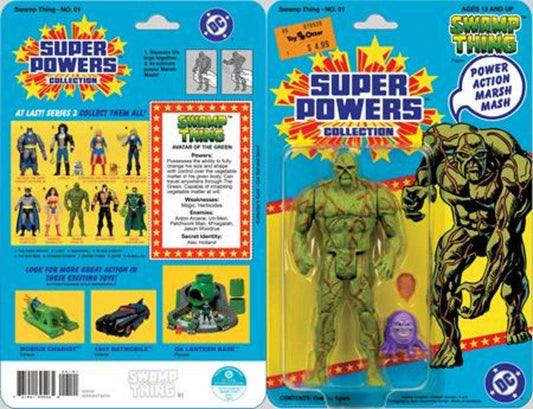 Swamp Thing #1 Facsimile Edition Cover B Jason Geyer & Alex Saviuk Swamp Thing Super Powers Card Stock Variant
