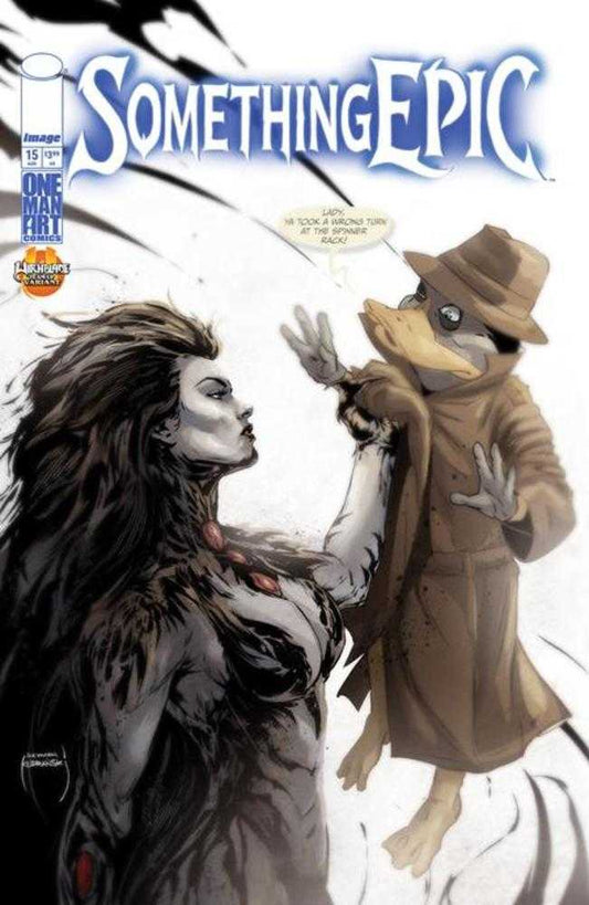 Something Epic #15 Cover D Szymon Kudranski Witchblade Team Up Variant