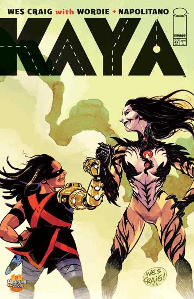 Kaya #37 Cover C Wes Craig Witchblade Team Up Variant