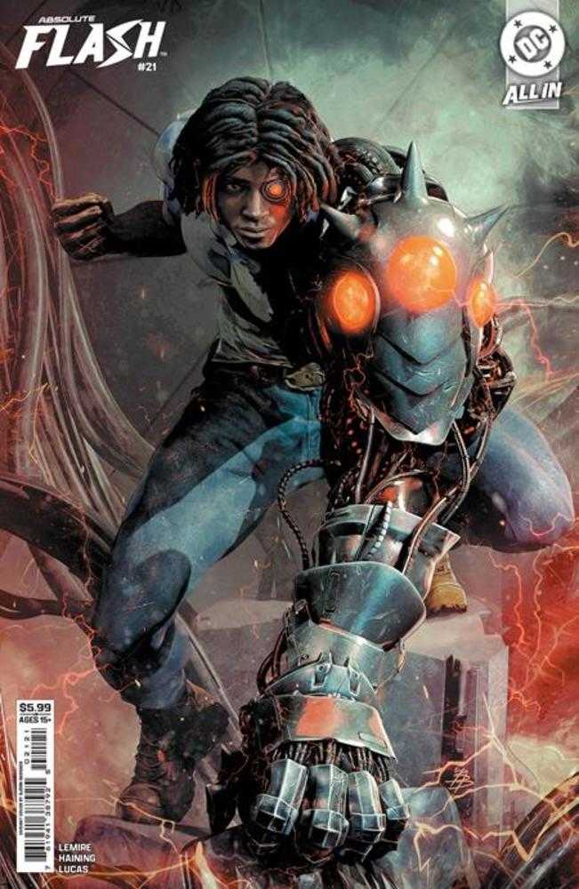 Absolute Flash #21 Cover B Bjorn Barends Card Stock Variant