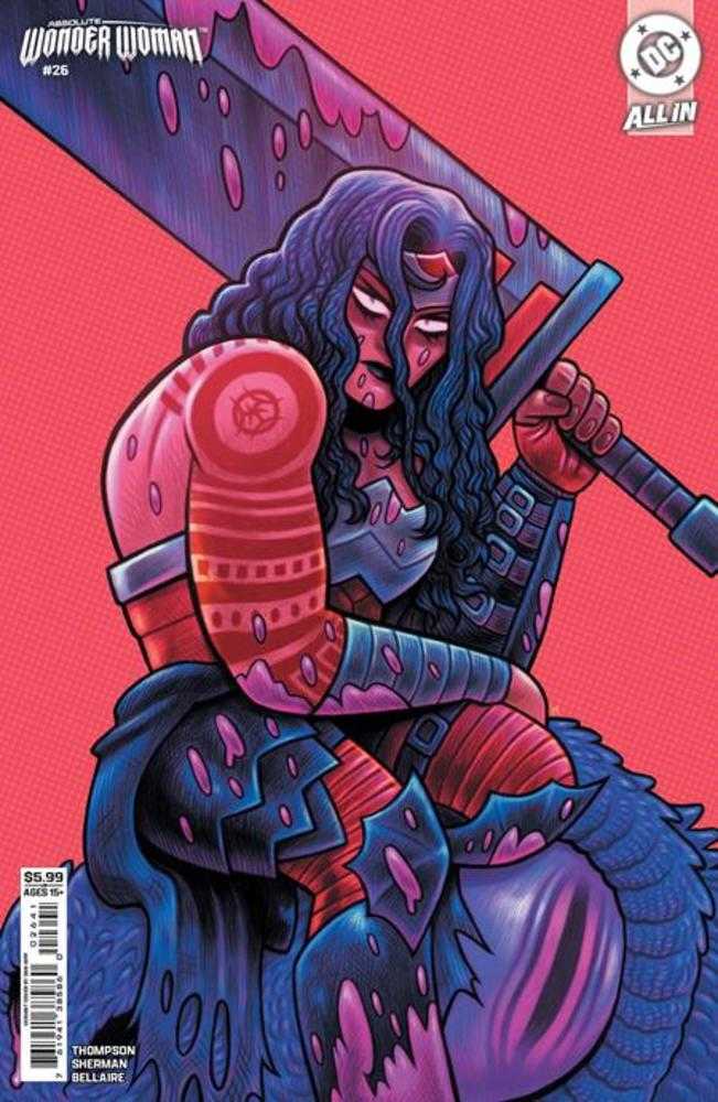 Absolute Wonder Woman #26 Cover D Dan Hipp Card Stock Variant
