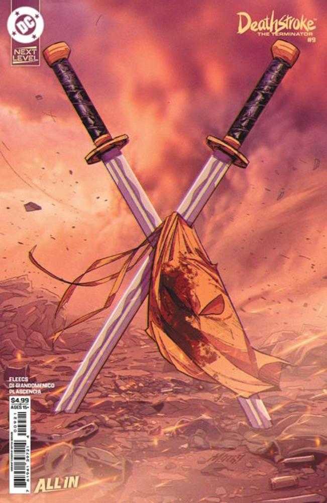 Deathstroke The Terminator #9 Cover B Mitch Gerads Card Stock Variant