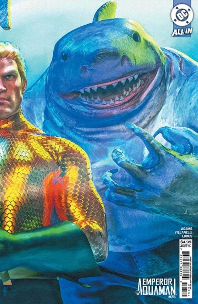 Emperor Aquaman #23 Cover C Mark Spears Right Connecting Card Stock Variant