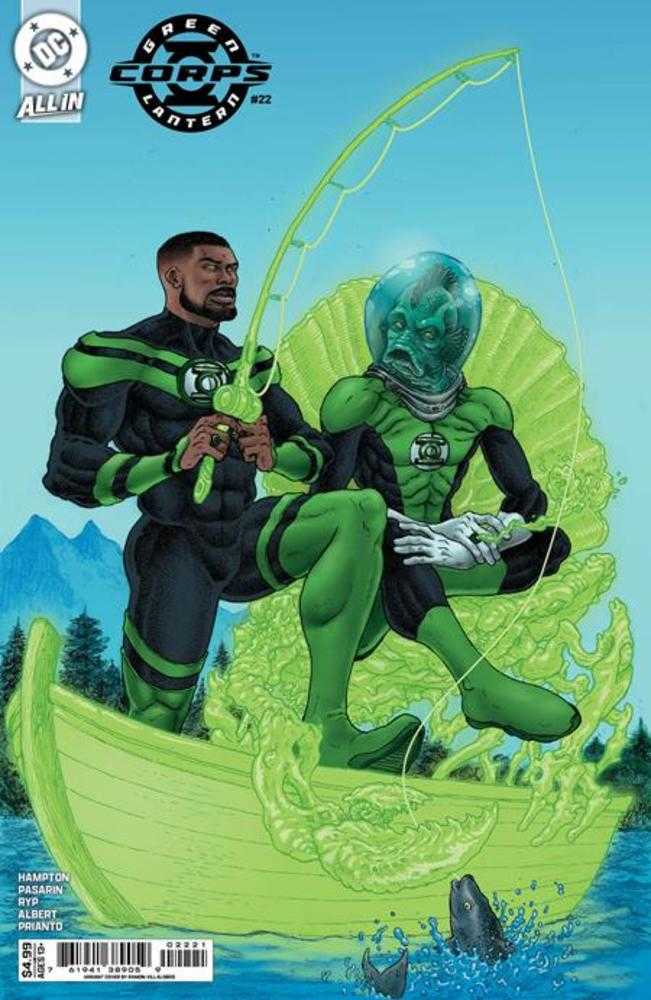 Green Lantern Corps #22 Cover B Ramon Villalobos Card Stock Variant (Green Lantern First Light)