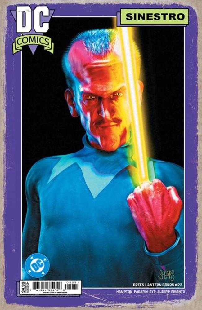 Green Lantern Corps #22 Cover C Mark Spears Card Stock Variant (Green Lantern First Light)