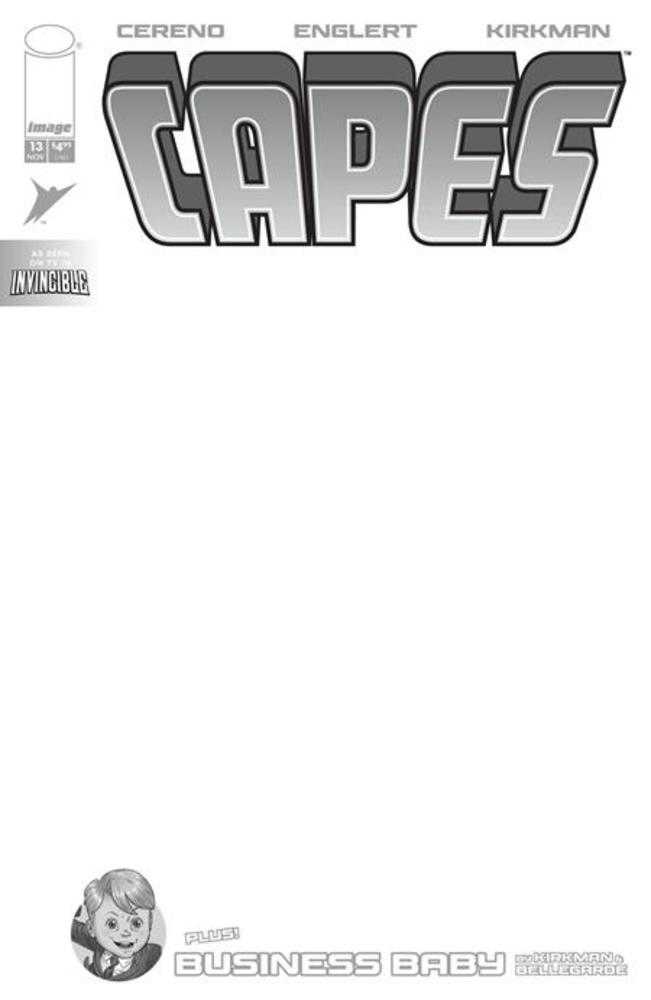 Invincible Universe Capes #13 Cover F Blank Sketch Variant