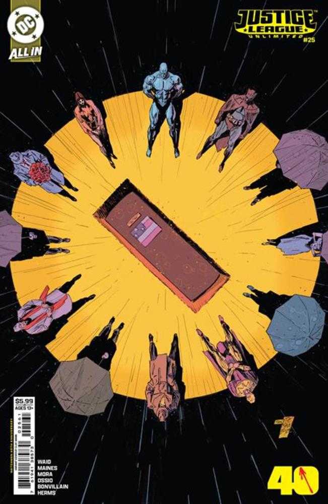 Justice League Unlimited #25 Cover F Clay Mann Watchmen 40 Th Anniversary Card Stock Variant