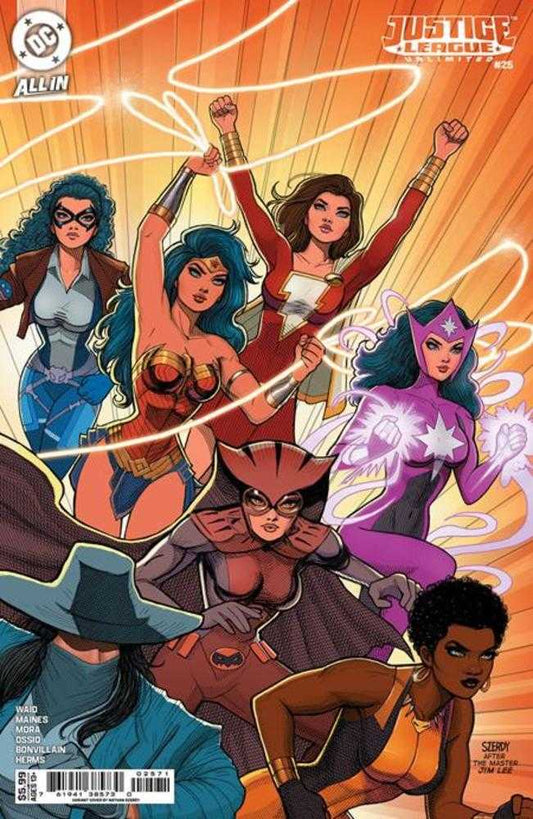 Justice League Unlimited #25 Cover G Nathan Szerdy Card Stock Variant