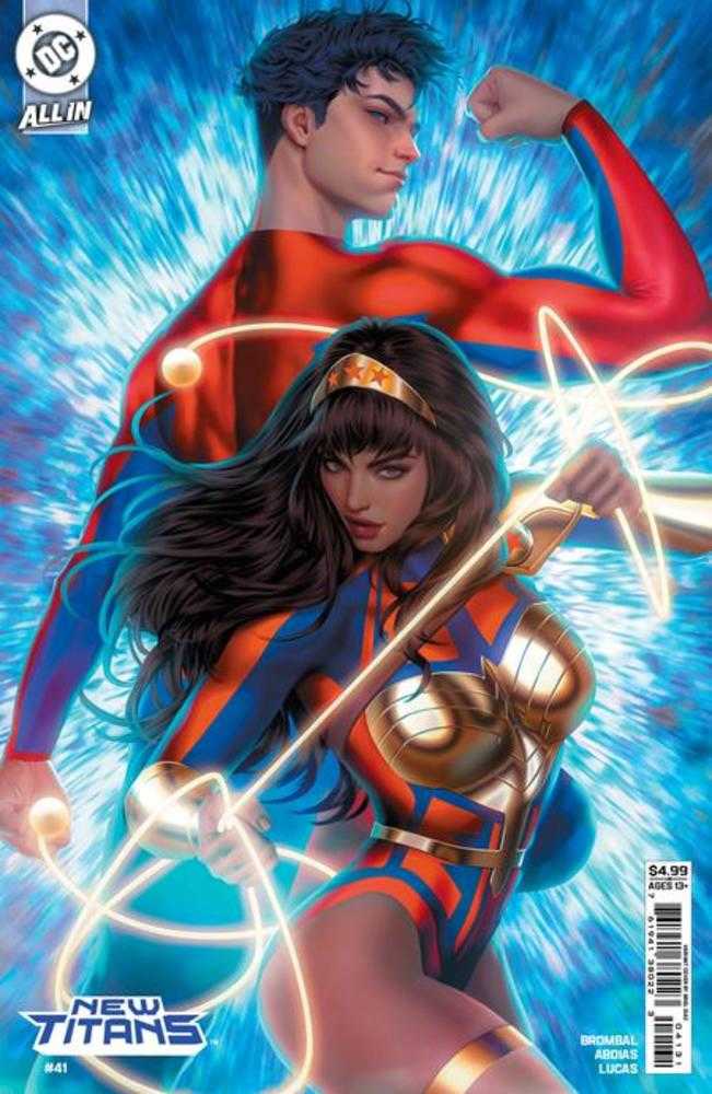 New Titans #41 Cover C Ariel Diaz Card Stock Variant