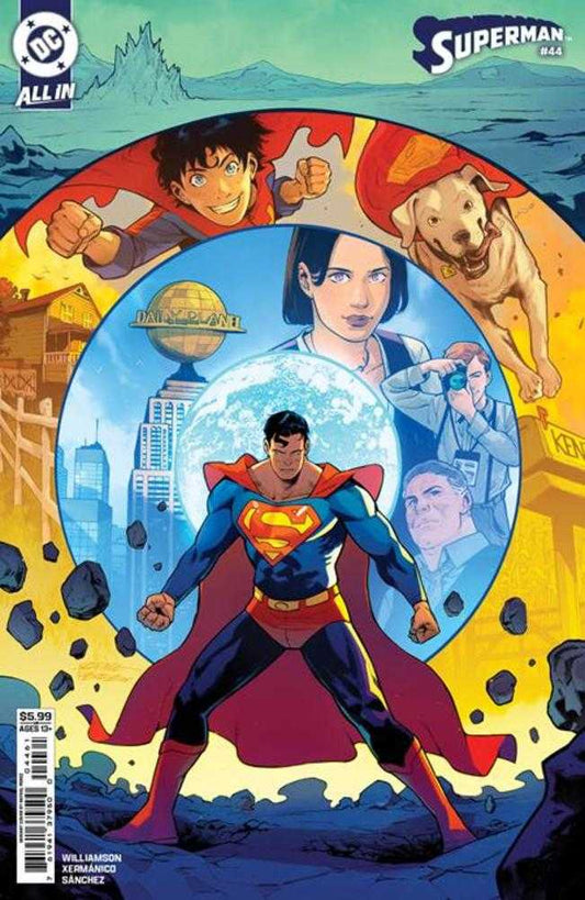 Superman #44 Cover F Rafael Perez Card Stock Variant
