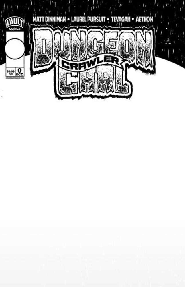 Dungeon Crawler Carl Special Edition #0 2nd Printing Cover D Blank Sketch Variant