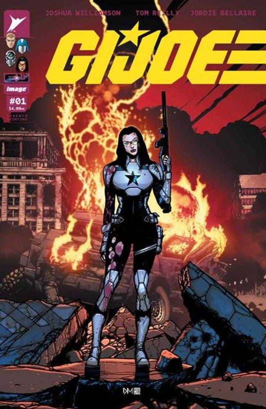 G.I. Joe #1 7 Th Printing Cover B Doug Mahnke & David Baron Variant