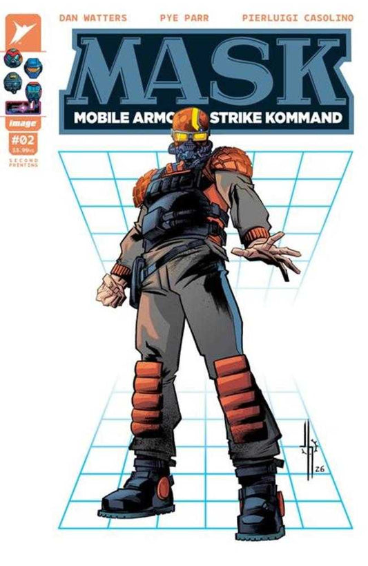 Mask #2 2nd Printing Cover B Jason Howard Variant