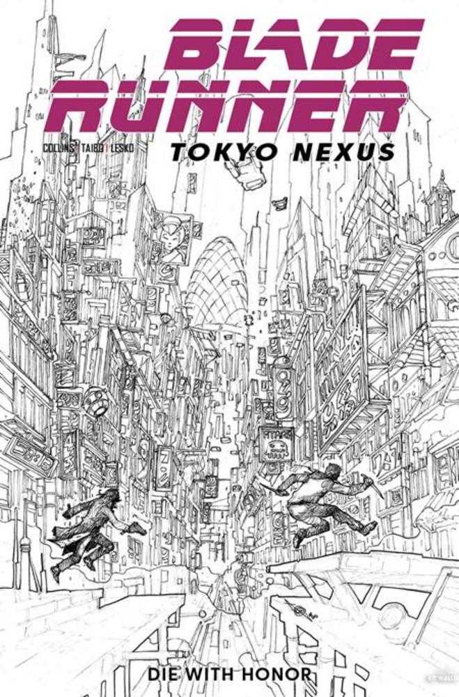 Blade Runner Tokyo Nexus Die With Honor #1 (Of 4) Cover H Alan Quah Inks Variant