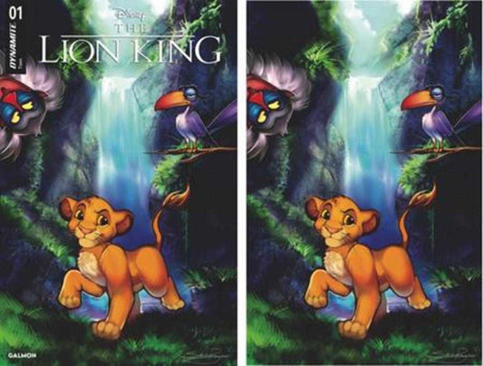 Lion King #1 Cvrs W & X Sukesha Ray Trade & Virgin Dynamite Com Exclusive Set (Bundle Of 2) Variant