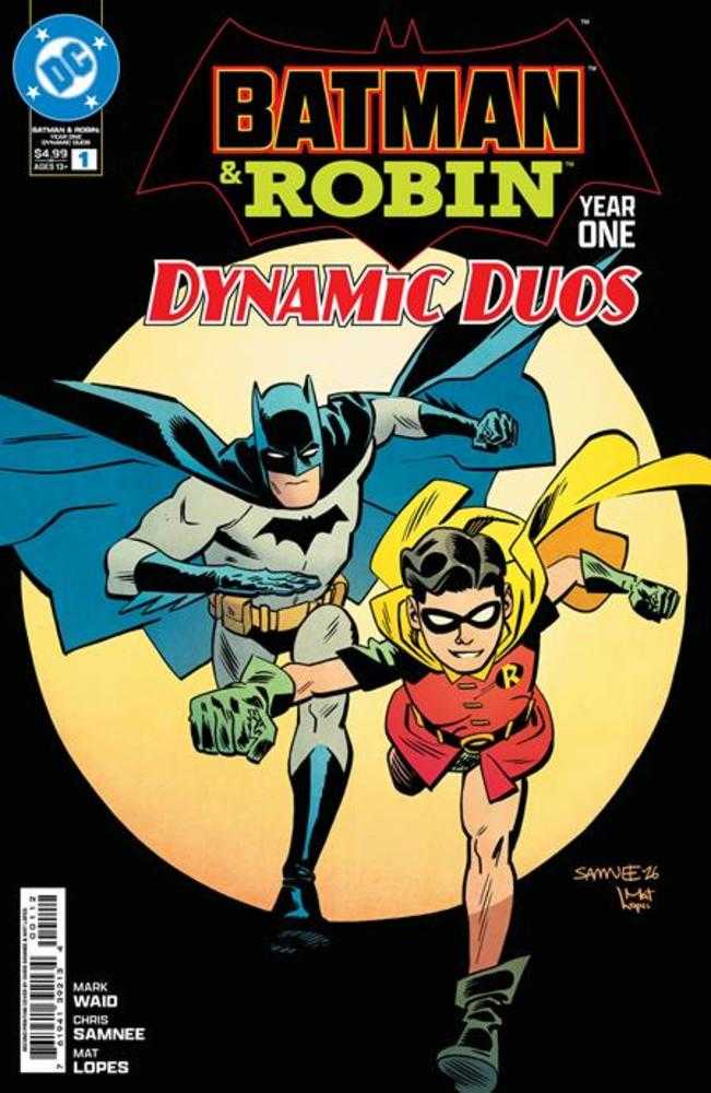 Batman & Robin Year One Dynamic Duos #1 (Of 12) 2nd Print Cover A Chris Samnee