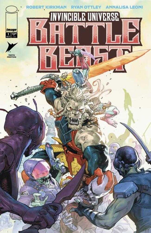 Invincible Universe Battle Beast #1 10 Th Printing Cover D Jerome Opena & Neeraj Menon Variant