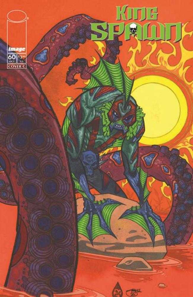 King Spawn #60 Cover C Shawn Crystal Halloween Monster Variant