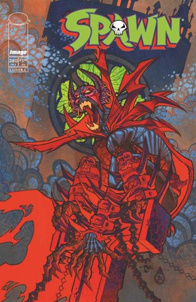 Spawn #380 Cover C Shawn Crystal Halloween Monster Variant