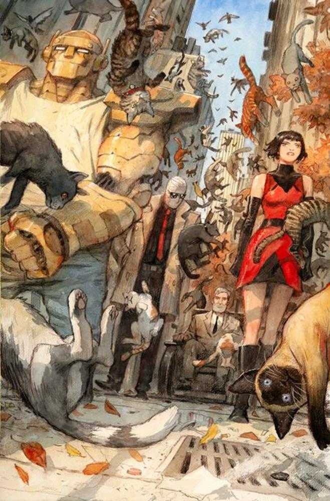 Doom Patrol #1 2nd Print Cover B Niko Henrichon Cardstock Variant