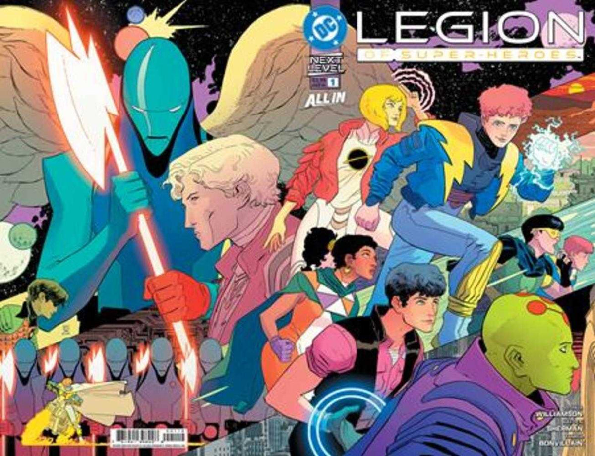 Legion Of Super Heroes #1 2nd Print Cover A Hayden Sherman Wraparound