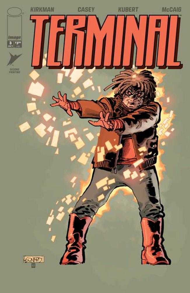 Terminal #3 2nd Printing Cover B Rick Leonardi & Neeraj Menon The Awoken Variant