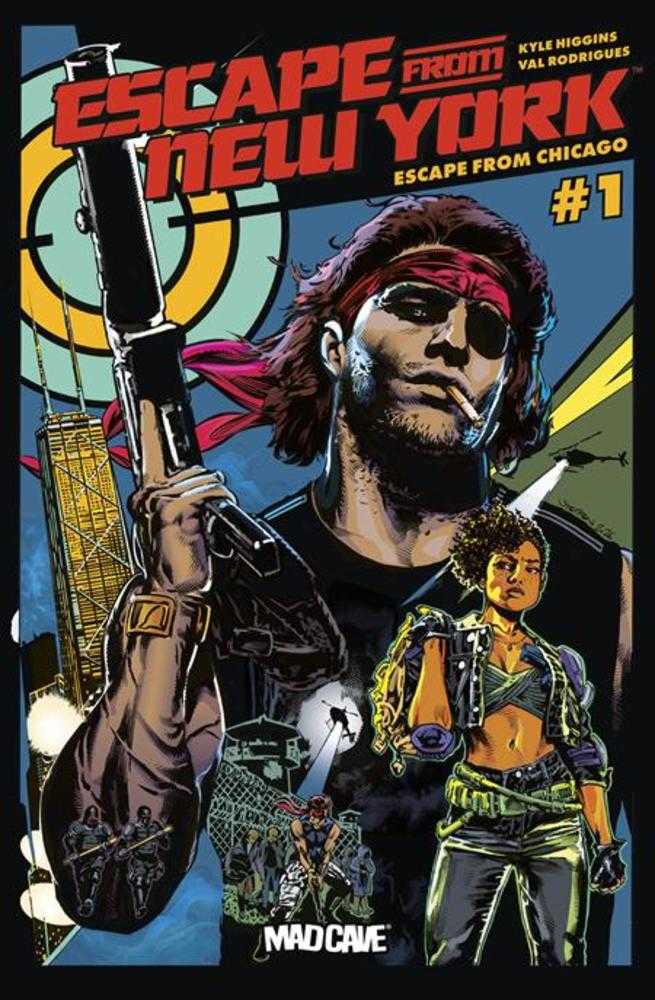 Escape From New York Escape From Chicago #1 2nd Printing Cover A Stephen Mooney