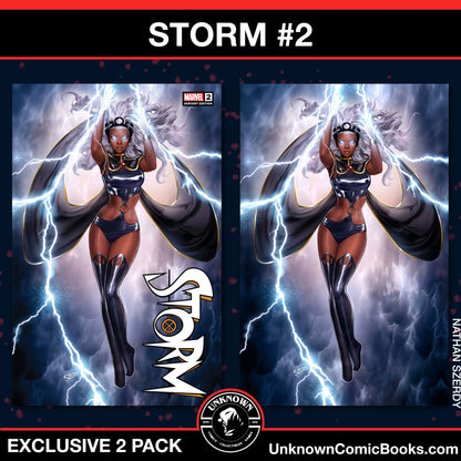 [2 PACK] STORM #2 UNKNOWN COMICS NATHAN SZERDY EXCLUSIVE VAR (11/20/2024)