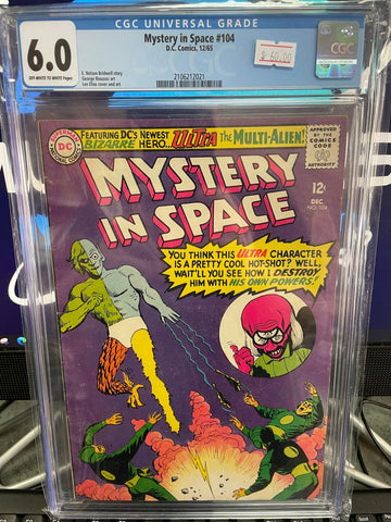 CGC 6.0 - Mystery in Space #104