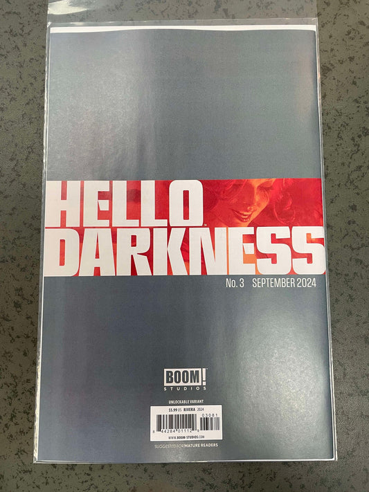 Hello Darkness #3 Cover E Unlockable Variant Rivera (Mature)