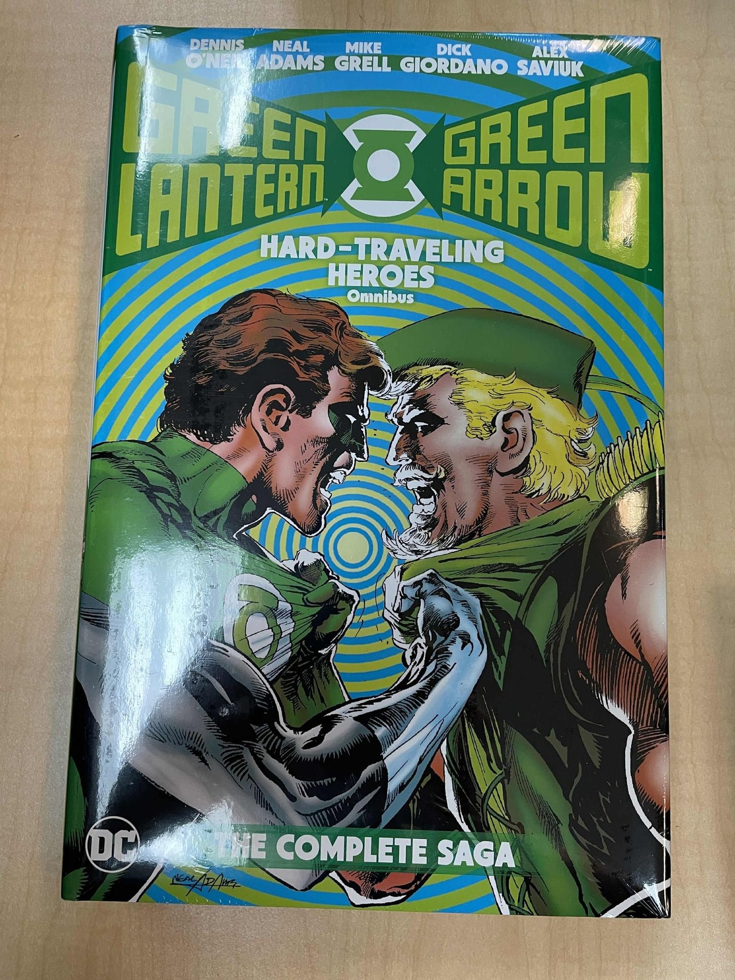 Green Lantern Green Arrow Hard-Traveling Heroes Omnibus Hardcover