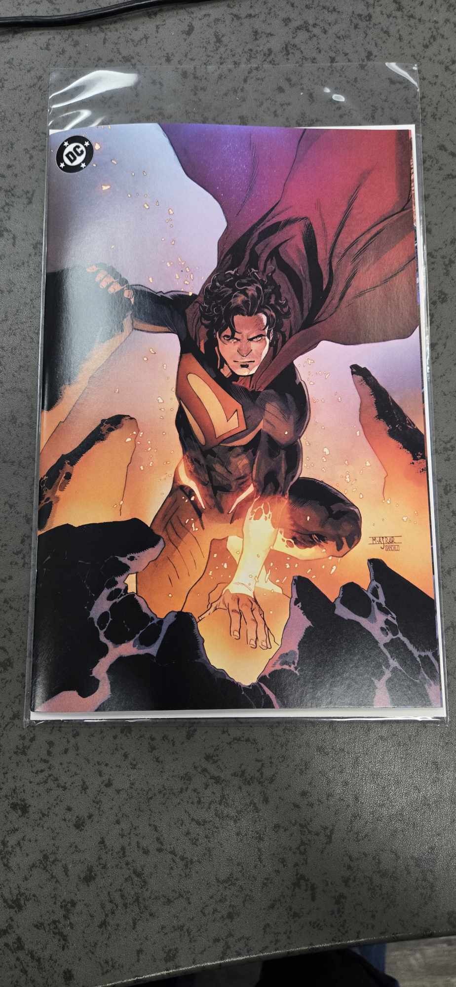 Absolute Superman #2 Cover E 1:50 Mahmud Asrar Virgin Card Stock Variant