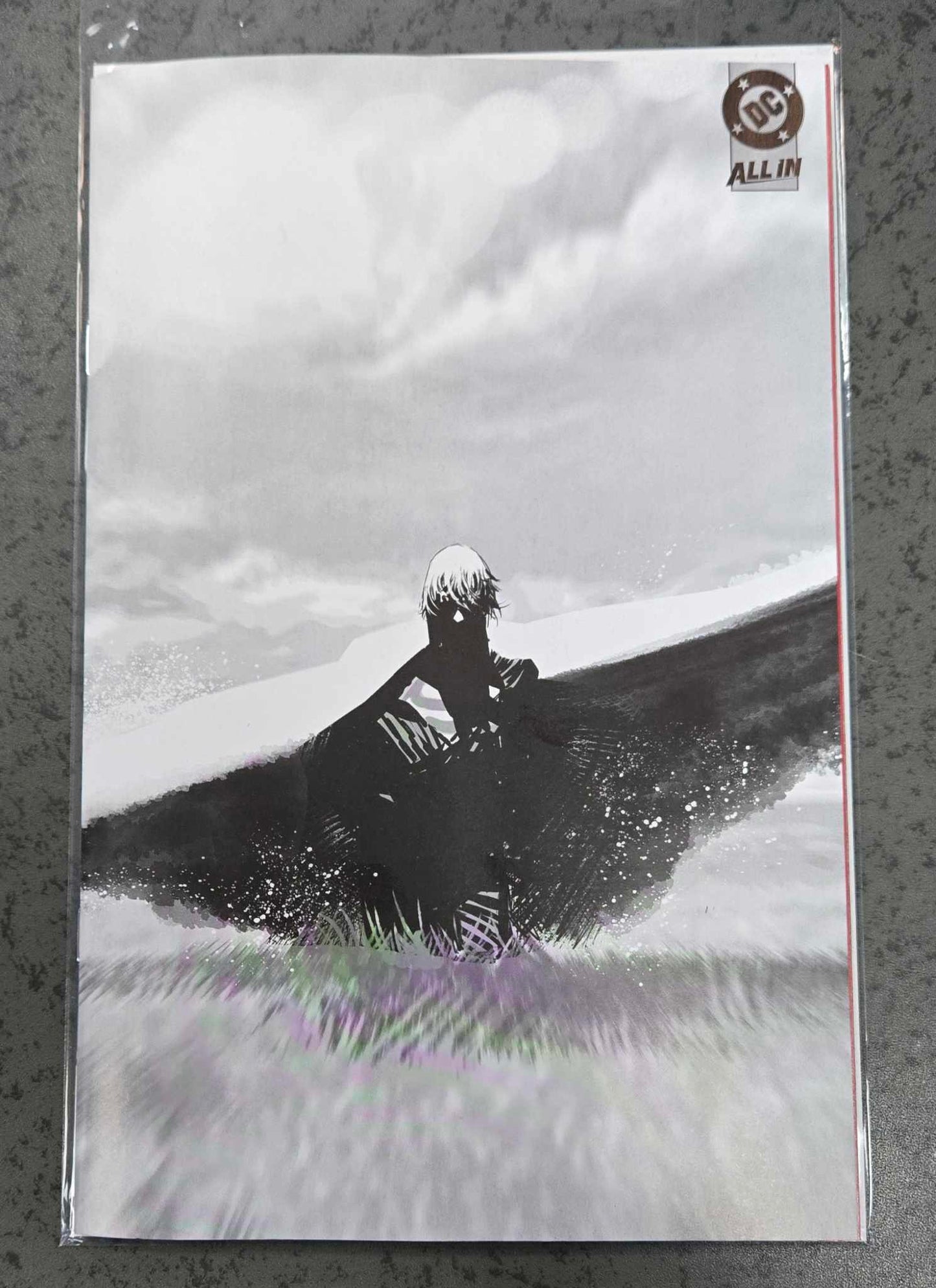 Absolute Superman #1 2nd Print Cover D 1:25 Rafa Sandoval Concept Wraparound Card Stock Variant
