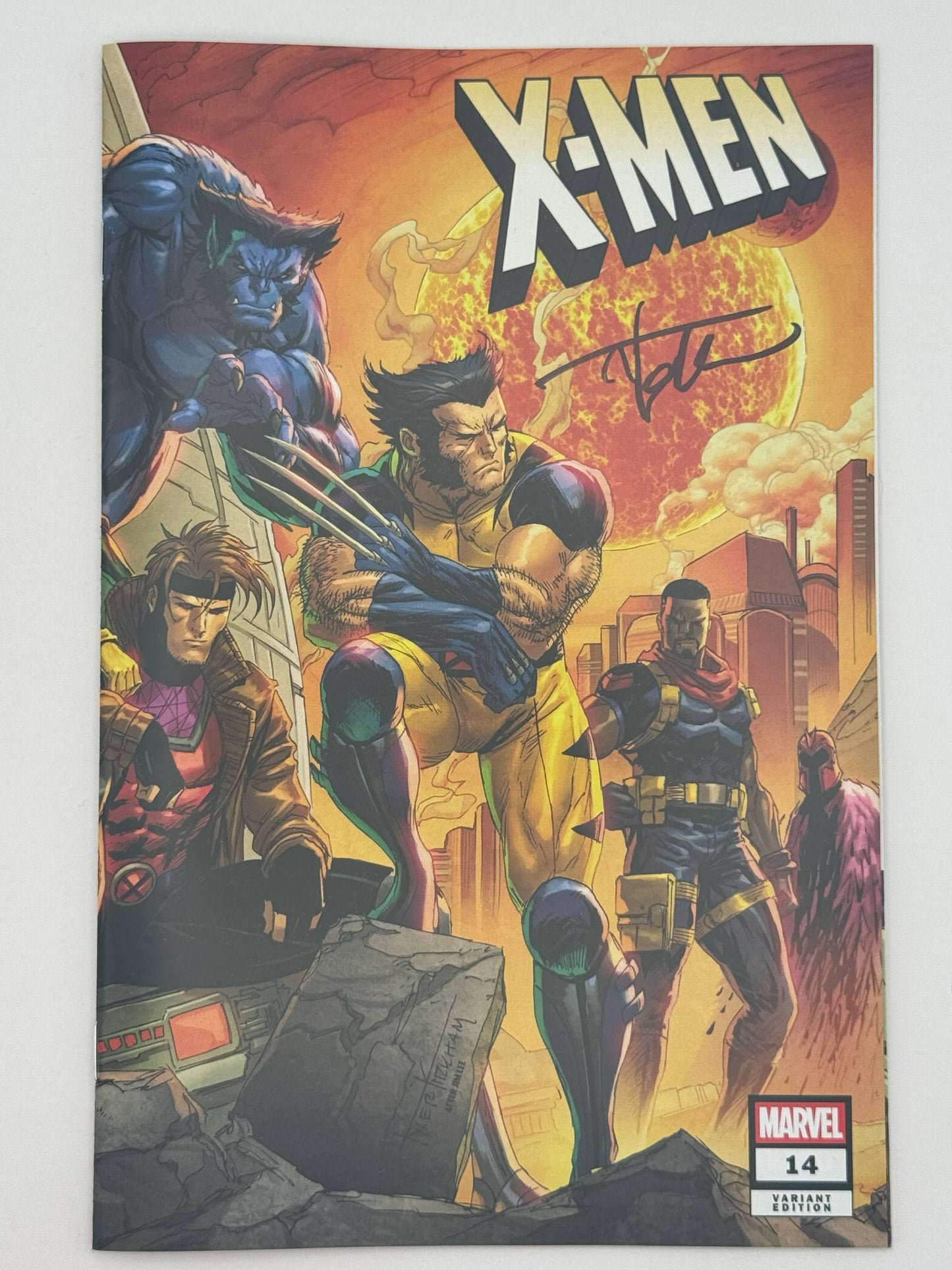 [Signed by Tyler Kirkham] X-Men #14 Unknown Comic Tyler Kirkham CONNECTING COVER Exclusive Var [IN STOCK]