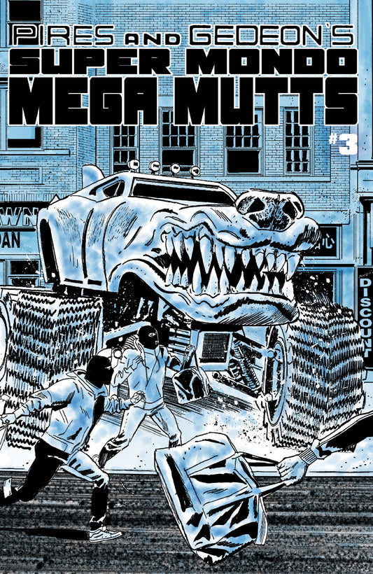Super Mondo Mega Mutts #3 Cover B Alex Diotto Homage Variant