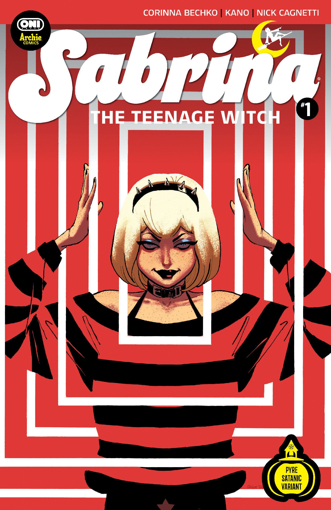 Sabrina The Teenage Witch #1 Cover W Chloe Brailsford Midnight Release Variant