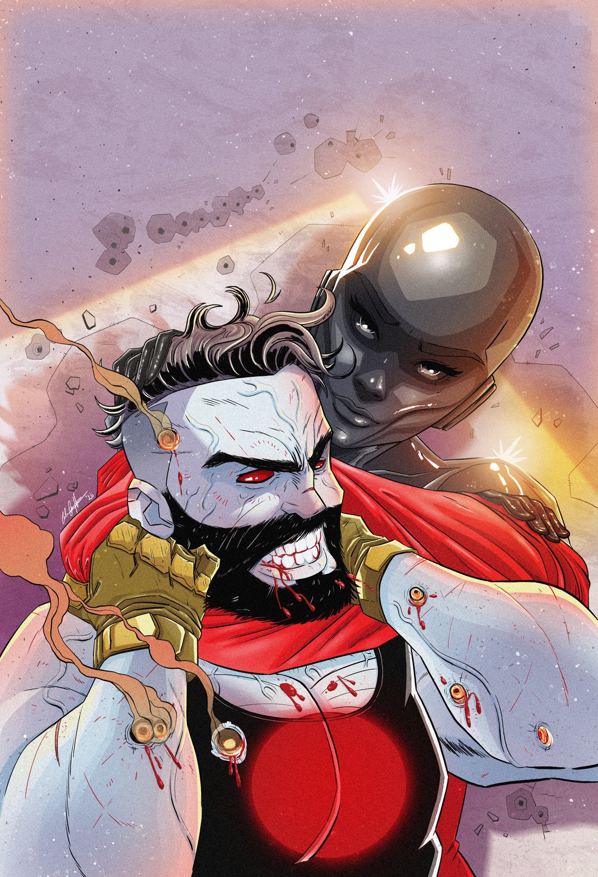 Valiant Beyond: Bloodshot #7  Toy Soldiers #1 Variant C (Griffin Full Art)