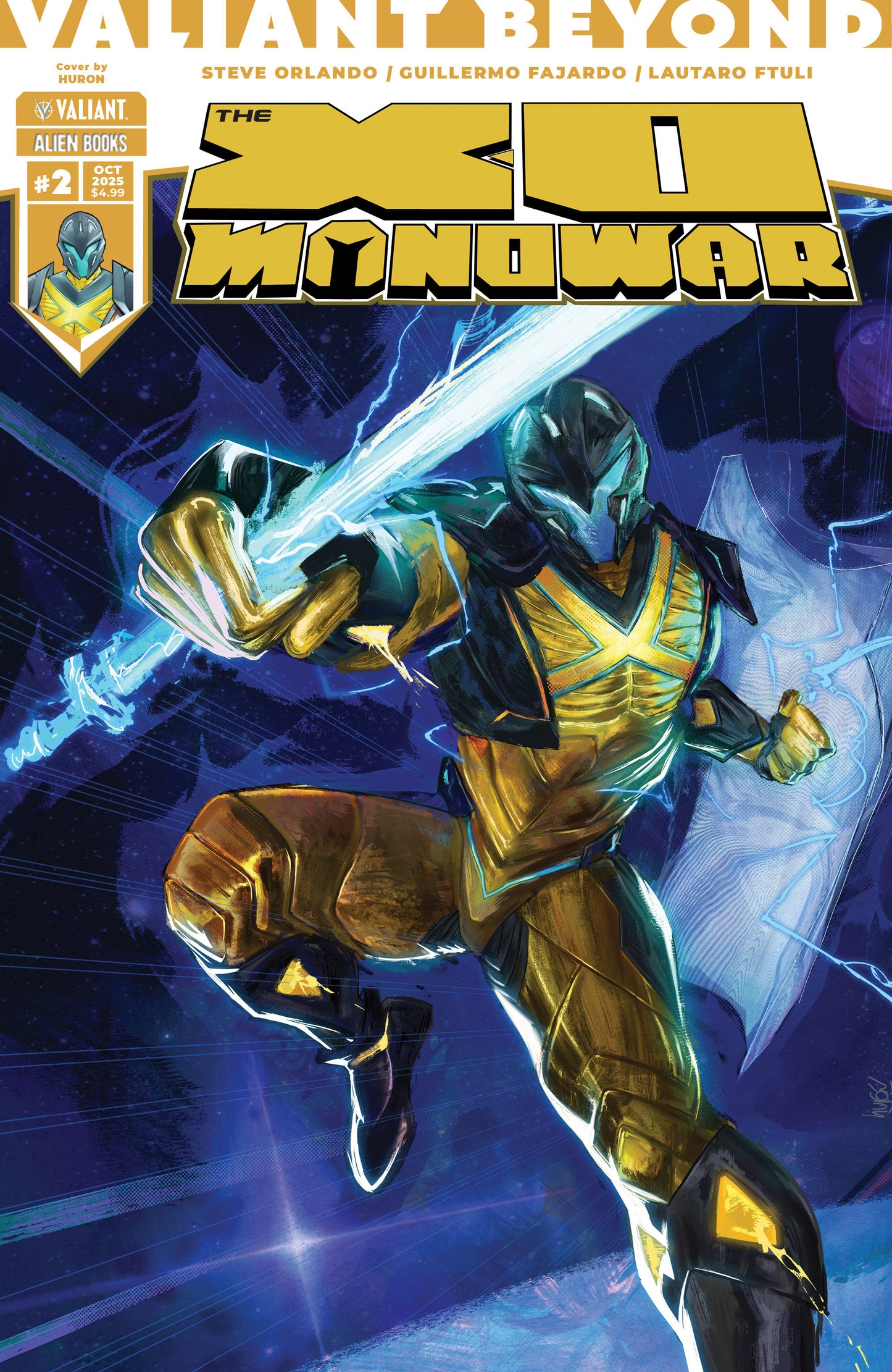 Valiant Beyond: The X O Manowar #2 Variant C (Huron)