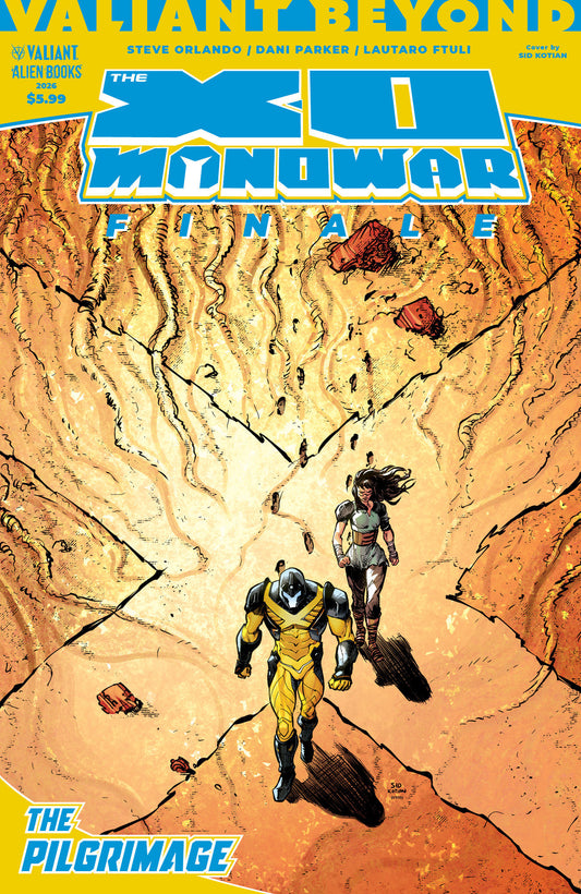Valiant Beyond: The X O Manowar Finale  The Pilgrimage Cover A (Kotian)