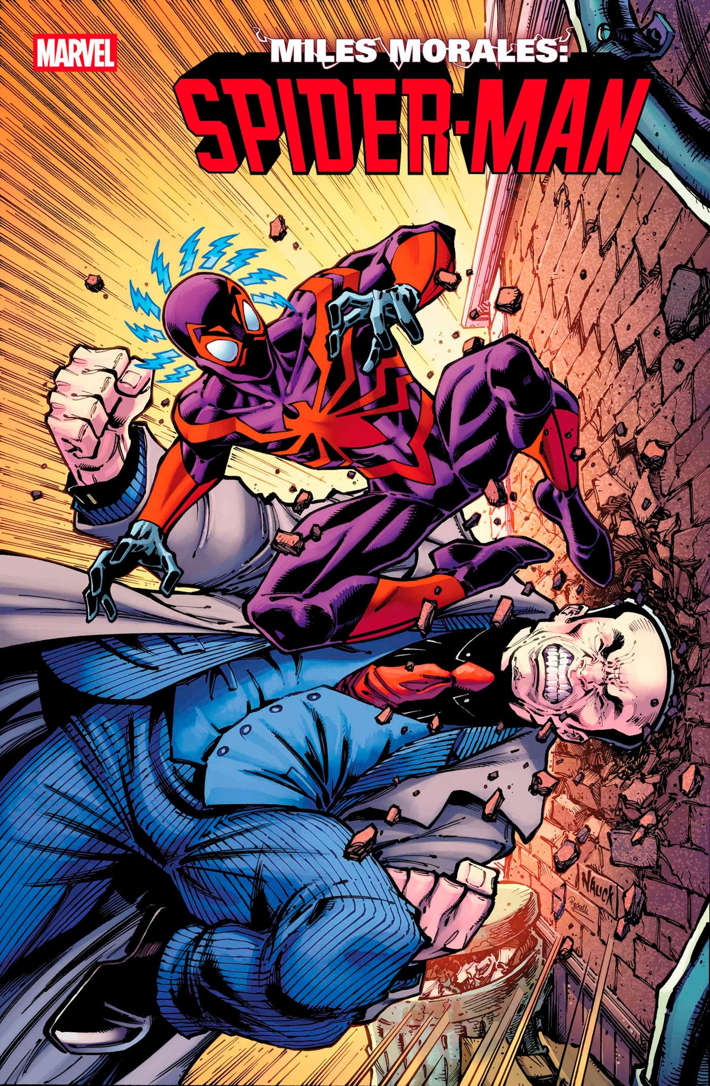 Miles Morales: Spider-Man #34 Todd Nauck Bring On The Bad Guys Variant