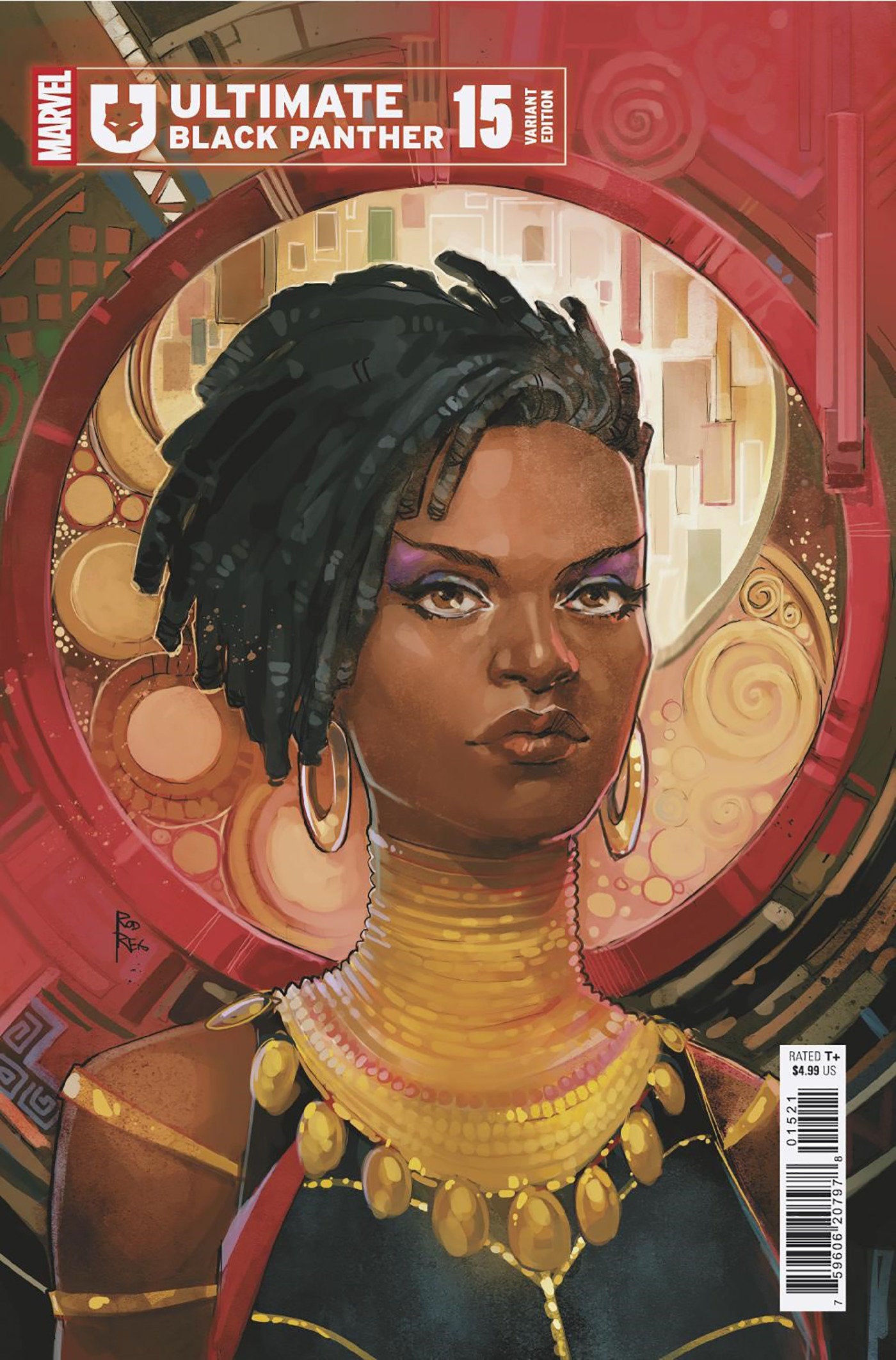 Ultimate Black Panther #15 Rod Reis Ultimate Special Variant