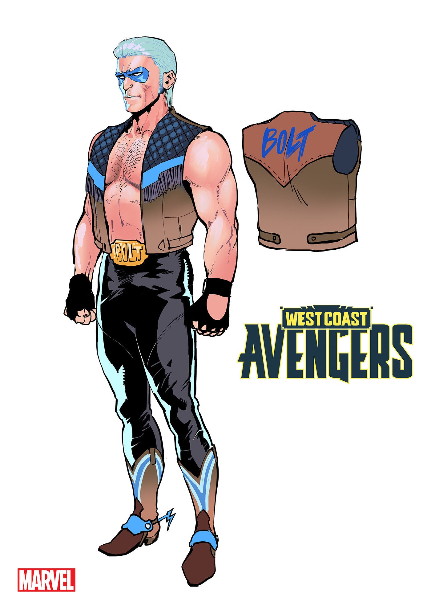 West Coast Avengers #1 1:10 Danny Kim Design Variant