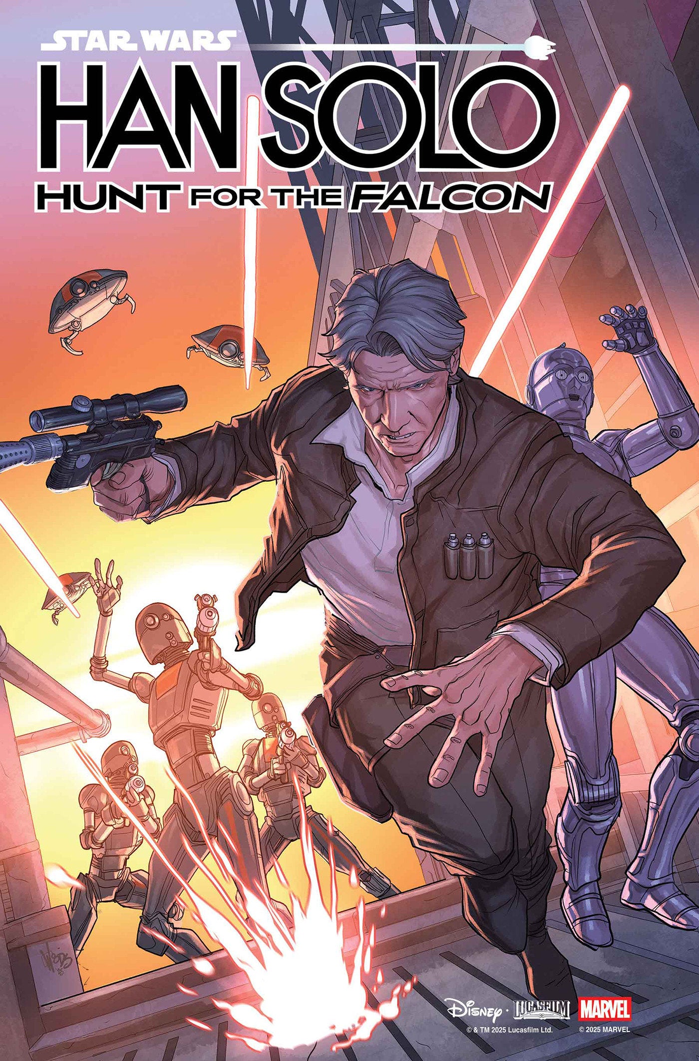 Star Wars: Han Solo   Hunt For The Falcon #1 Pete Woods Variant