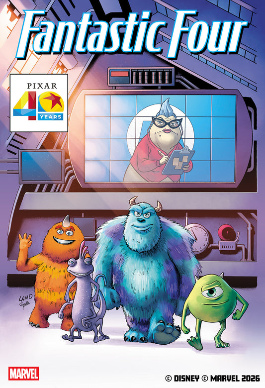 Fantastic Four #16 Greg Land Pixar 40 Th Variant