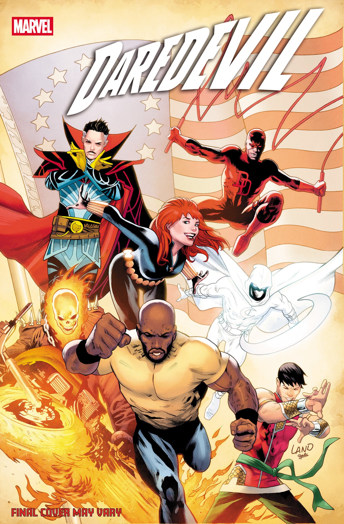 Daredevil #1 Greg Land 250 Th Homage Variant